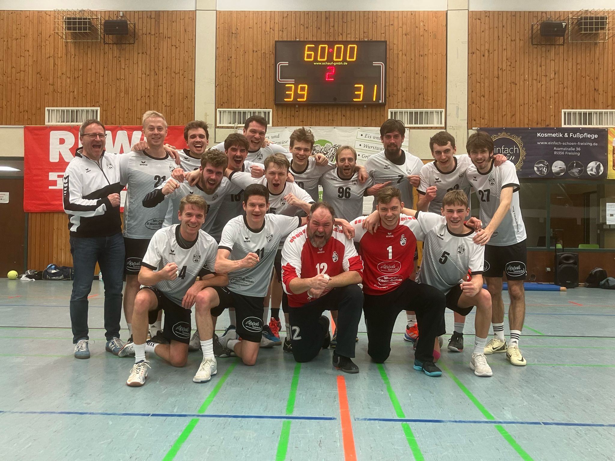 Herren II – SC Freising II belohnt sich mit überzeugendem 39:31-Sieg gegen Indersdorf