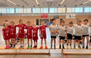 Minis des SC Freising beim Mini-Spieltag des TSV Neuburg